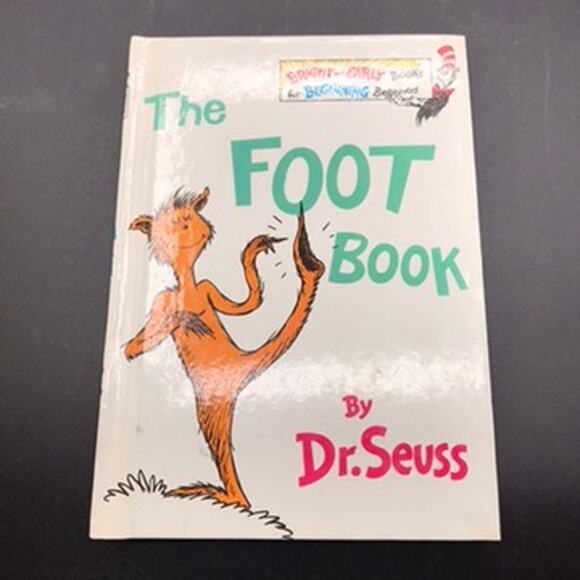 Vintage Dr. Seuss Easy Reader Books Set of 5 Bears on Wheels Mulberry St 1 Fish - Picture 8 of 9